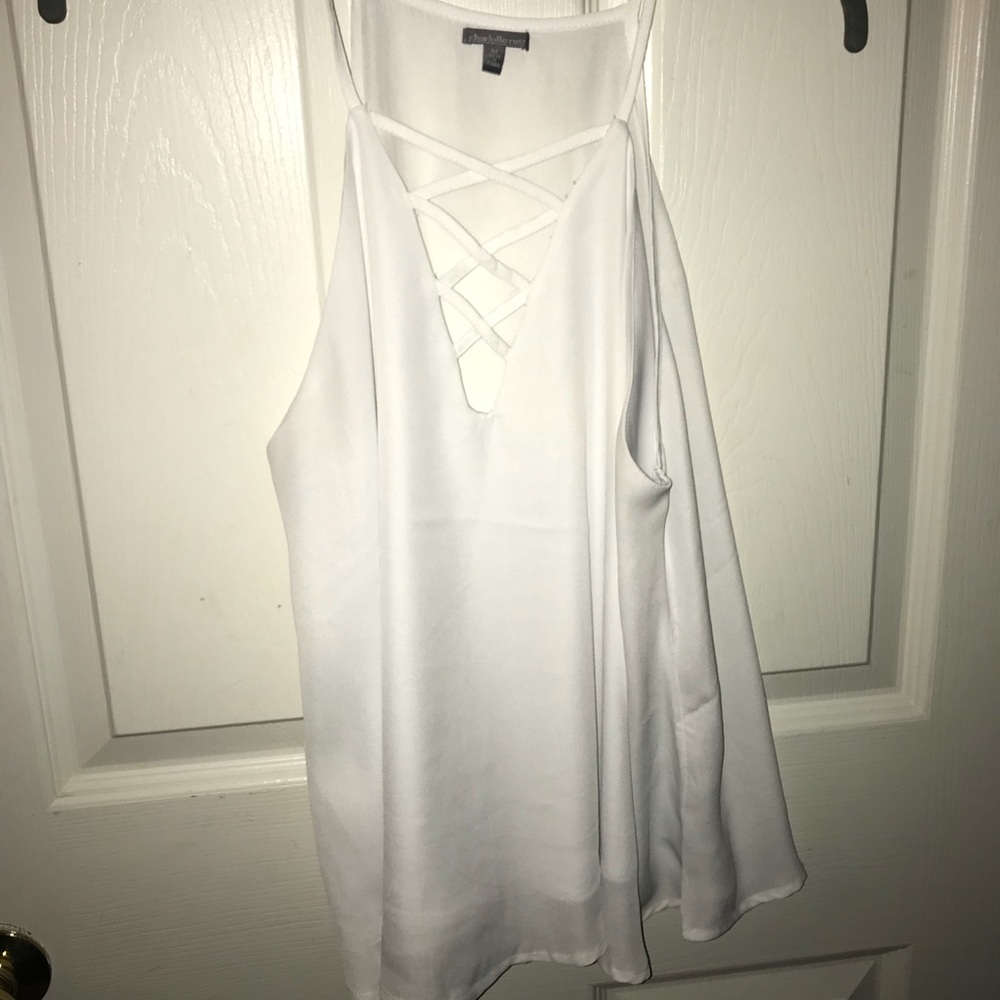 Charolette Russe White Tank Top